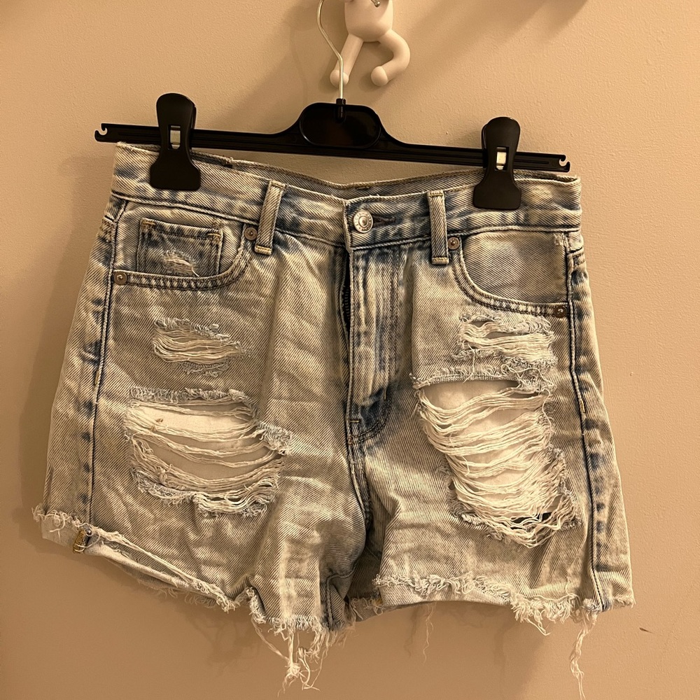 American Eagle Denim Jean Shorts Ripped